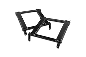 SPEC-D TUNING Racing Seat Mounting Brackets Rail Track Pair Compatible with 1989-1998 Nissan 240SX S13 S14