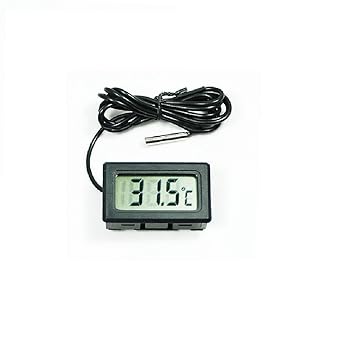 1 pc LCD Digital termómetro para la temperatura del congelador -50 ...