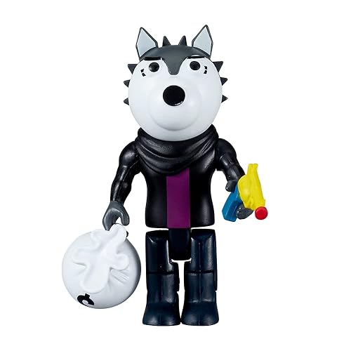 PIGGY Action Figure Pack Six Articulated Buildable Toys