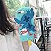 Ice Cream Stitch Case for iPhone 8 7 6 6S,3D Cartoon Animal Cute Soft Silicone Rubber Blue Character Cover,Kawaii Animated Funny Design Cool Skin Shell for Boys Kids Child Guys Teens Girls (i876 4.7