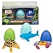 Animal Planet Ocean Easter Grow Eggs 3 Pack- Educational Marine Animal Toys - Hatch and Grow Your Own Sea Creature Pet (Series 2)