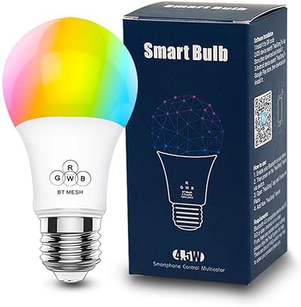 Vipmoon Led Wifi Smart Lights Bulb E27 Ac 100 240v 50 60hz For Home Office Attic Basement Garage Compatible With Alexa And Google Assistant Led Bulbs Amazon Canada