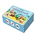 iBaseToy 12Pcs Easter Eggs for Kids, Surprise Eggs Filled with Dinosaur for Easter Basket, Plastic Mini Dinosaur Egg Easter Party Favors for Boys and Girls