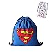 Funny Emoji Special style DIY outdoor Drawstring Bags For unisex and kids (superman logo)