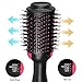 Hot Air Brush, One Step Hair Dryer and Volumizer Styler, 4-in-1 Salon Negative Ion Electric Blow Dryer Brushes, Upgrade Feature Anti-scald Reduce Frizz and Static Straightener Roll Styling Toolsthumb 2