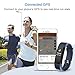 Arbily 【Today promotion】 Fitness Tracker HR, Activity Tracker with Heart Rate Monitor Watch with Step Calorie Counter GPS Tracker Pedometer Watch for Kids Women and Men, Android & iOS（Blue）