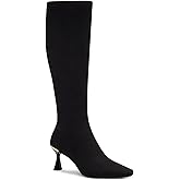 Alfani Womens Cecee Faux Suede Tall Knee-High Boots Black 6 Medium (B,M)