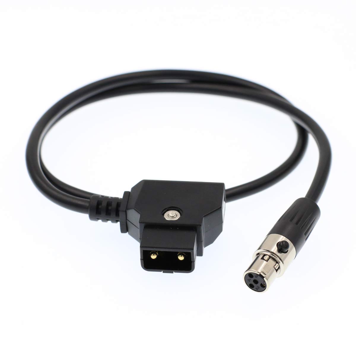 DRRI Dtap to 4 pin Female Mini XLR for ARRI RED Camera TVlogic Monitor/VFM 5.6" Monitor
