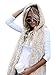 Wollsolo Womens Sleeveless Fuzzy Cardigan Hoodie Sherpa Fleece Open Front Vest with Pockets
