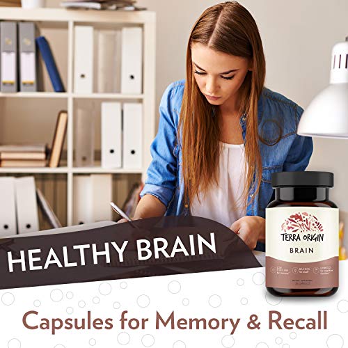 Terra Origin, Brain Vitamin B12, CDP Choline, Ginkgo Biloba, Bacopa