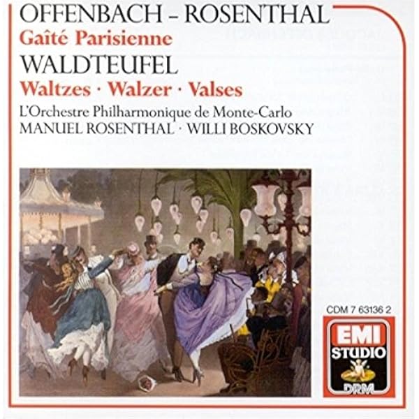 Amazon.com: Offenbach: Gaite Parisienne/Ibert: Divertissement: CDs