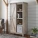Better Homes and Gardens Modern Farmhouse Storage Cabinet, Rustic Gray Finish By Dreamsales