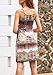 Happy Sailed Women Summer Dress Coverup Dress Floral Print Bohemian Beach Dresses,Medium Multicoloured