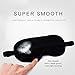Natural Silk Sleep Mask For Side Sleeper Men & Women & Kids, Breathable Sleep Eye Mask For Light Blocking, Contoured Cup Sleeping Mask, Flight Nap Travel With Adjustable Elastic Strap-Free Ear Plugs