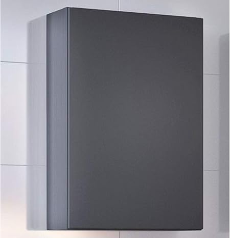 Hangeschrank Badschrank Wandschrank Badezimmerschrank Schrank Badmobel Baabe I Graphit Grau Matt Amazon De Kuche Haushalt