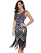 Meilun 1920s Sequined Inspired Beaded Gatsby Flapper Evening Dress Prom
