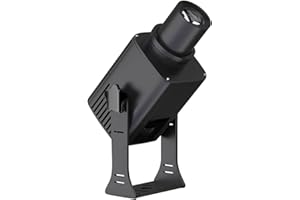 HaisuLume 30W Custom Logo Projector Lights, Waterproof IP67 HD LED GOBO Projector for Storefront, Outdoor Wall Advertising & Wedding Decor
