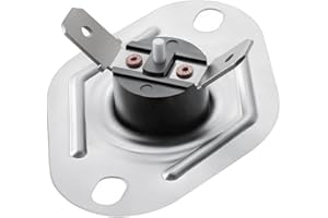 NIAHM Flame Rollout Switch HH18HA452 for Carrier, Furnace Limit Switch for Bryant, Furnace Parts for Payne, Furnace Repair Parts Fits for Many HVAC System