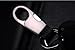 Fatmingo Key Chains with 2 Split Keyrings Stainless Steel Quick Release Key Holder Classic Keychain Black