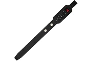 Digital Wind Instrument MIDI Connectivity 10 Tones Rechargeable Mini Electronic Wind Instrument with 12 Accompaniments (Black