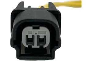 AUOSTMO 04320-SAA-A00 Coolant Temperature Sensor Repair Harness - Compatible with Acura and Honda Vehicles. Includes Temperature Sensor Connector Pigtail 37870-RWC-A01