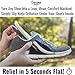 Samurai Insoles Ninjas Arch Support Shoe Inserts- Plantar Fasciitis, Flat Feet, Shin Splint Relief for Women and Men Guaranteed, Made in The USA Purplethumb 2