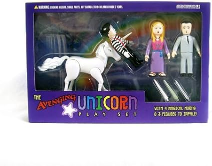 avenging unicorn playset