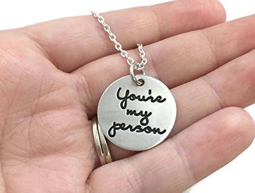 You're My Person - Engraved Jewelry - Personalized Jewelry - Gift For Him and Her - Valentines Day