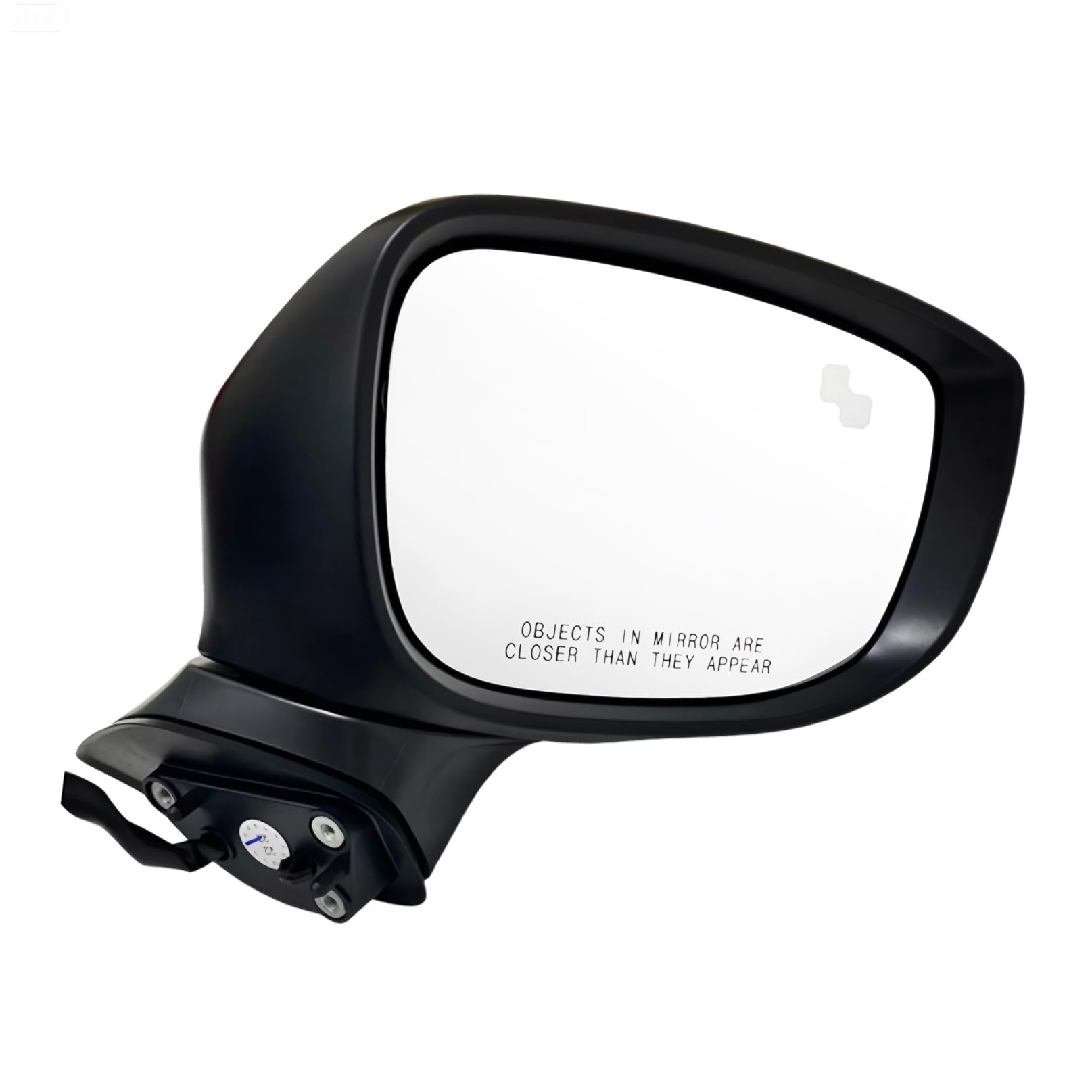 Photo 1 of Aspaton Right Passenger Side Mirror Assembly Compatible with CX-5 2017-2022 Side Door Mirror w/Blind Spot Detection (BSM) & Turn Signal Light & Power Adjustment and Manual Folding KB8C69121A (6Pins)