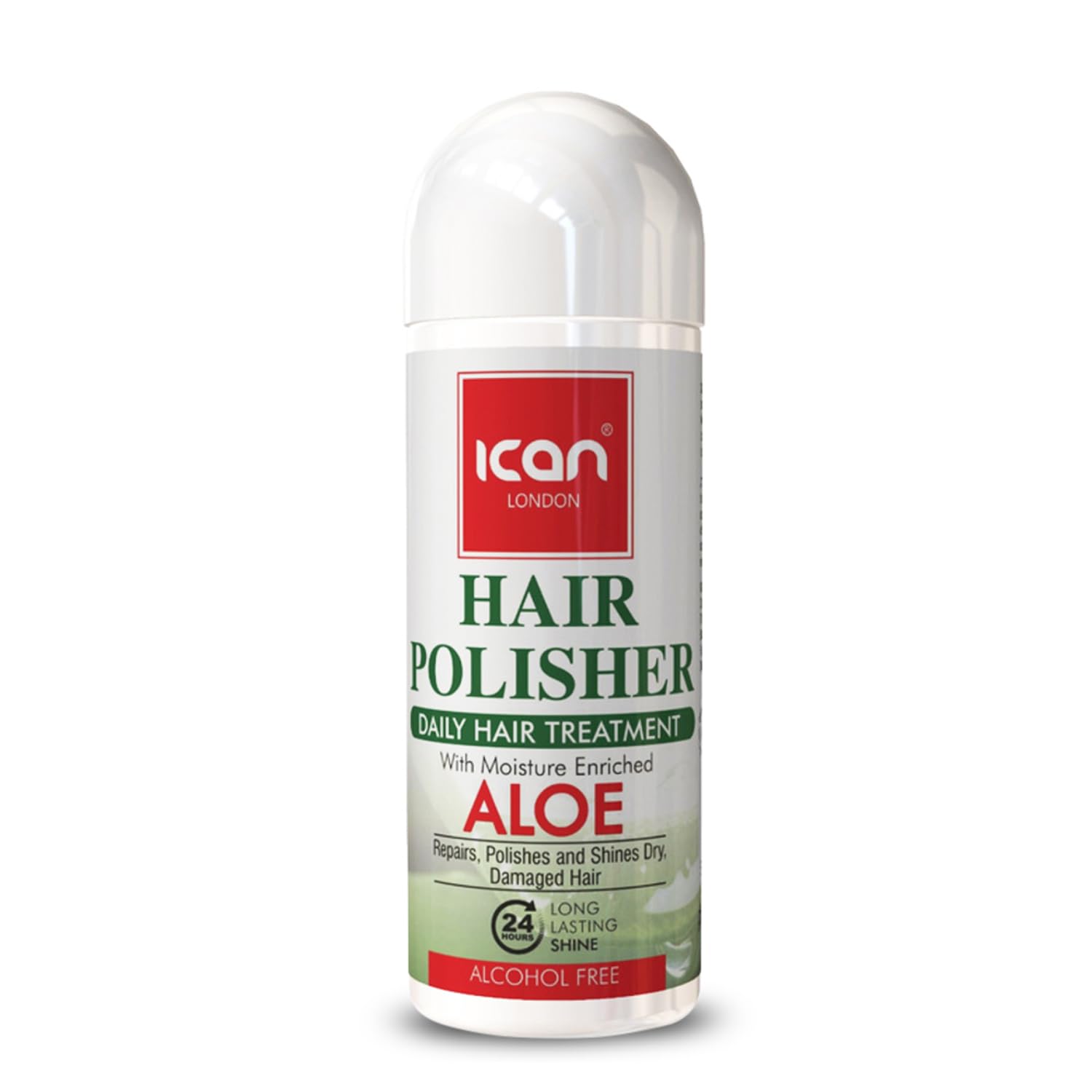 ican London Hair Polisher Treatment Aloe Serum Alcohol Free 207ml