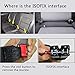 Ansblue ISOFIX Latch Connector, ISOFIX Belt Latch, Child Car Seat Connector for Fixed Child Car Seats - 1pcs