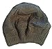 Always Eleven Satin Lined Knit Beret Hat (Gray)