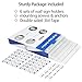 NIUBEE 6 Pack 5x7 Clear Acrylic Sign Holder,Horizontal Wall Mount Sign Holder Plastic Picture Frames for Paper