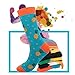 Funny Socks for Men - Fun Crazy Dress Socks Mens Novelty Cool Funky Sock Colorful Design Pattern Casual Crew Socks Gift Pack