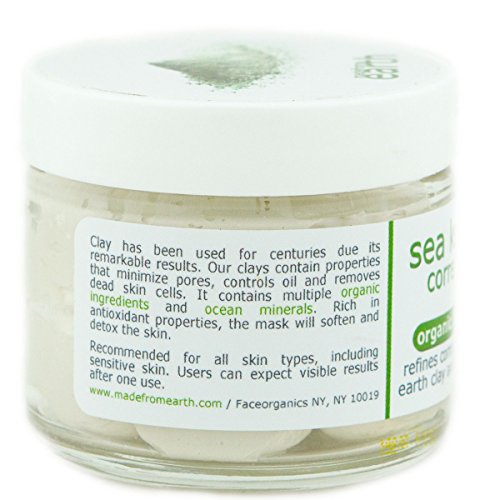Clay & Sea Kelp Mask - Facial Detox w/ Organic Ingredients