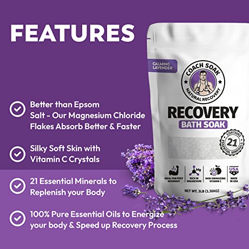 Coach Soak Recovery Bath Soak Rejuvenating Post Workout Fathers Day