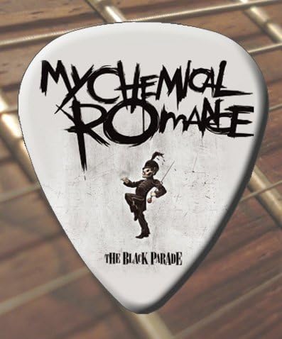 Printed Picks Company My Chemical Romance Black Parade Guitar Picks x 5 Medium