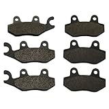2011 CAN AM Commander 1000 Kevlar Carbon Front & Rear Brake Pads