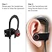 APEKX Bluetooth Earbuds, Sport Wireless Headphones Noise Cancelling In-Ear Earphones for Running Gym Sweatproof Secure Fit Headset with Mic