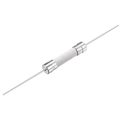 uxcell Fast Blow Fuse Lead Wire Ceramic Fuses 6mm x