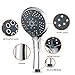 Srmvyd Handheld Shower Head High Pressure 5 Spray Setting Multi-functions Massage Spa 4.2’ Chrome Face Showerheads With Long Shower Hose 6.56 Feet easy to install.