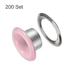 HARFINGTON 200 Set Color Round Grommets 6mm