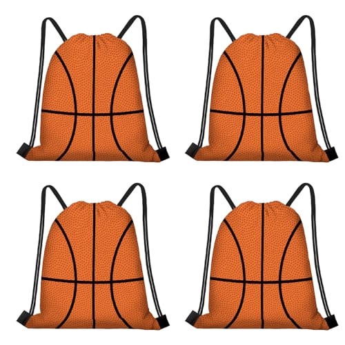 KERINGO Basketball Gift Bags Basketball Drawstring