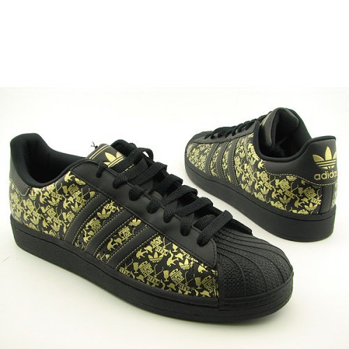 adidas superstar ii black gold