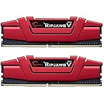 G.SKILL Ripjaws V Series 8GB (2x4GB) 288-Pin DDR4 SDRAM DDR4 2400 (PC4 19200) Intel Z170 Platform / Intel X99 Platform Desktop Memory F4-2400C15D-8GVR