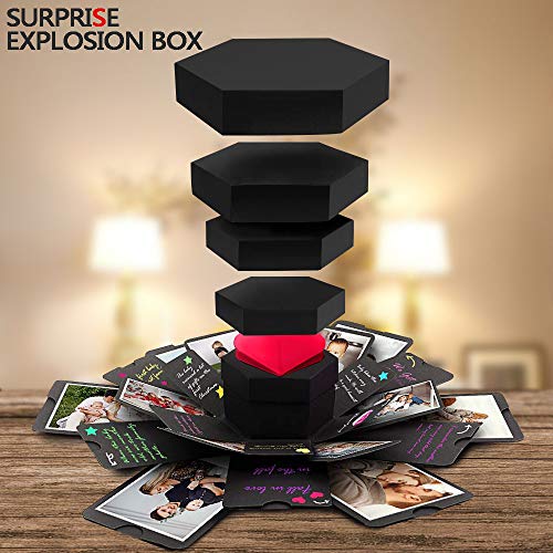 exploding love box for boyfriend