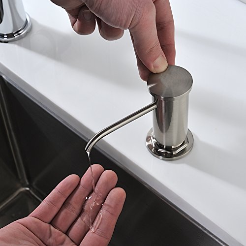 Commercial Built In Soap Dispensers Dispenser, Countertop Brushed