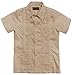 Guytalk Kids Boys' Guayabera Short Sleeve Shirt(13 Colors, Size 0-18)