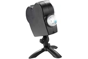 AUSUKY Halloween Holographic Projection Window Wonderland Projector Christmas Light Gift