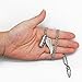 XIUDA Urn Ashes Cylinder Pendant with Angel Wing Charm Necklaces Pendant Cremation Jewelry